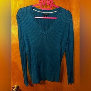 Tommy Hilfiger Blue Cable Knit Sweater